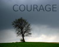 Courage - to keep up the daily fight against migraine and headache
