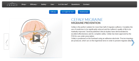 Cefaly Site USA