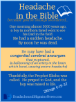 Headache in the Bible