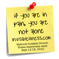Invisible Illness Week 2010