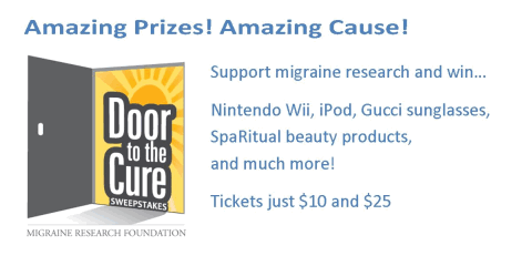 Migraine Research Sweepstakes!