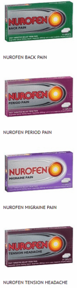 Nurofen Painkillers