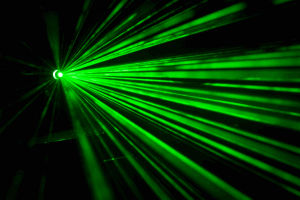 green lasers!