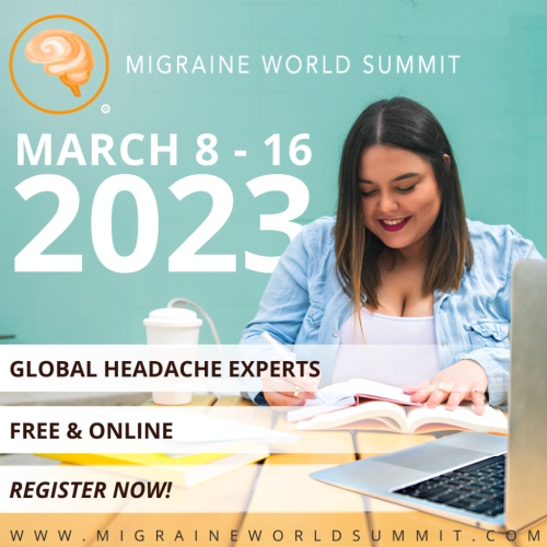 Click the image to register for this year's Migraine World Summit