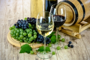 Red and white wines