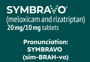 Symbravo for migraine